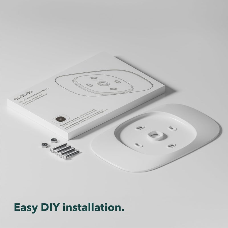 Ecobee Trim Plate for Smart Thermostat Essential Only - Programmable WiFi Thermostat Accessory - Image 5